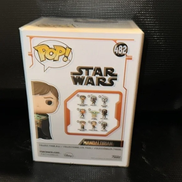 Funko Pop Star Wars - Luke Skywalker with Grogu - Picture 3 of 5